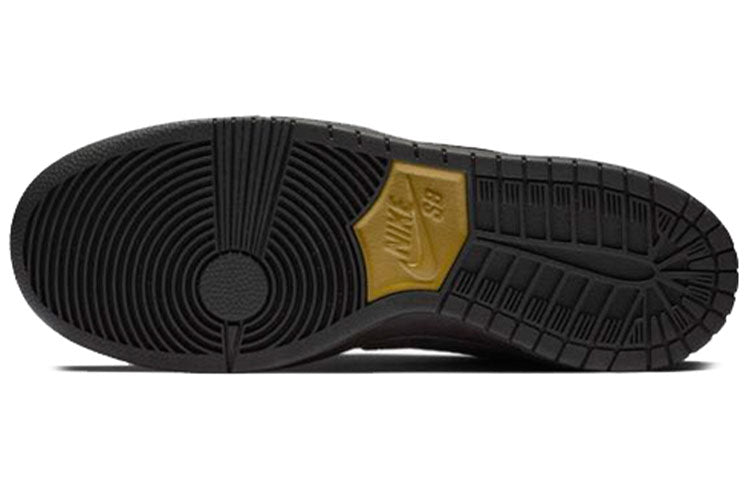 Nike Zoom Dunk High SB Skateboard Pro Deconstructed Premium Peat Moss Black-Velvet Brown-Peat Moss AR7620-002