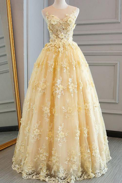 Sexy yellow prom dresses hotsell