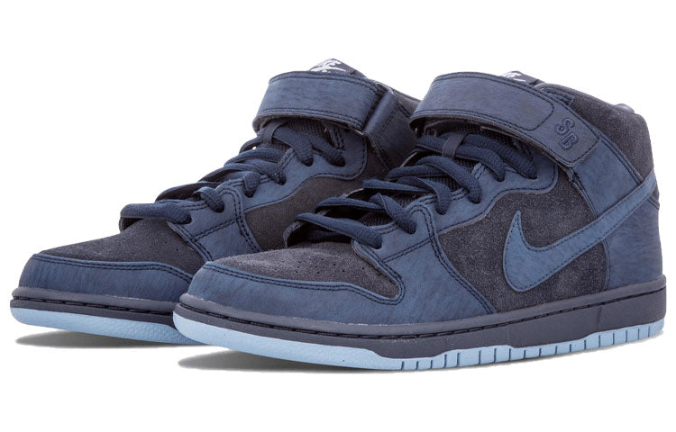 Nike Dunk Mid Pro Sb Dark Obsidian/Thndr Bl-Wrk Bl 314383-444