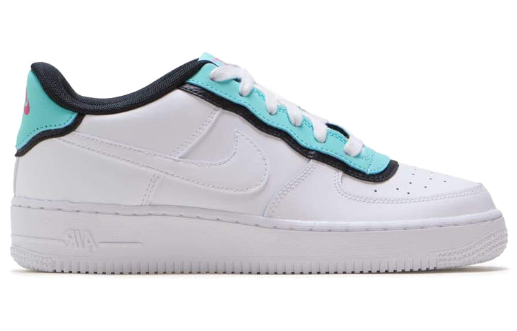 Nike Air Force 1 Low GS Double Layer - White Aqua BV1084-100