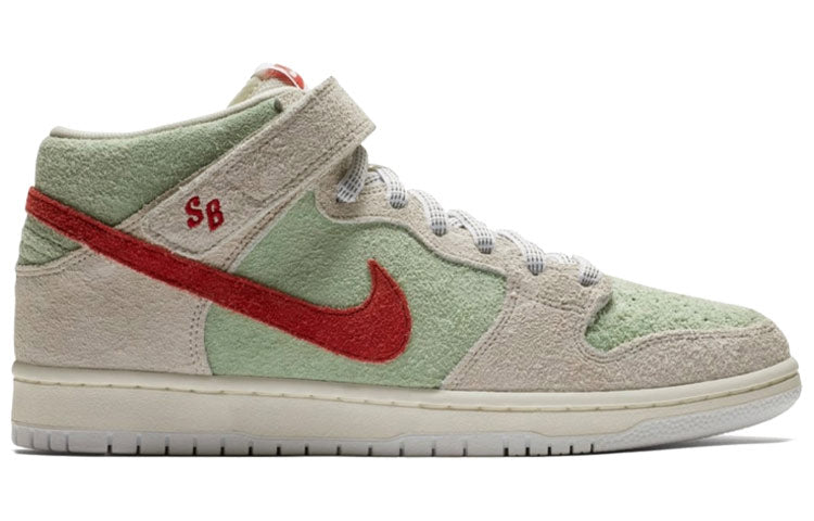 Nike SB Skateboard Dunk Mid Pro QS White Window AQ2207-163