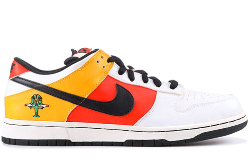 Nike Dunk Low Pro SB Skateboard 'Raygun' Orange Flash/Black-White 304292-802