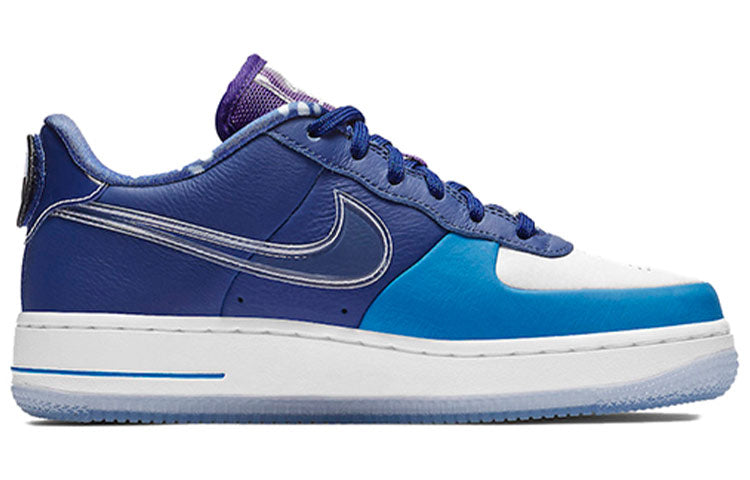 Nike Womens Air Force 1 Low 'Doernbecher' 2018 Deep Royal Blue/Clear-Light Photo Blue-White-University Red BV7165-400