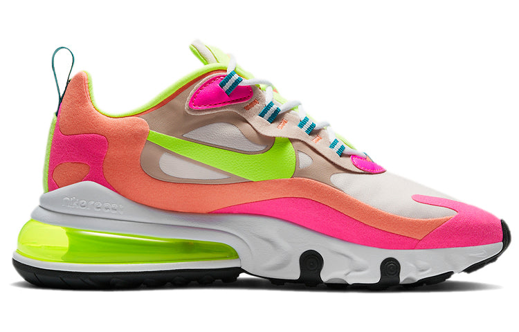 Nike Air Max 270 React 'Pink Volt' Pink/Volt/Sail DC1863-600