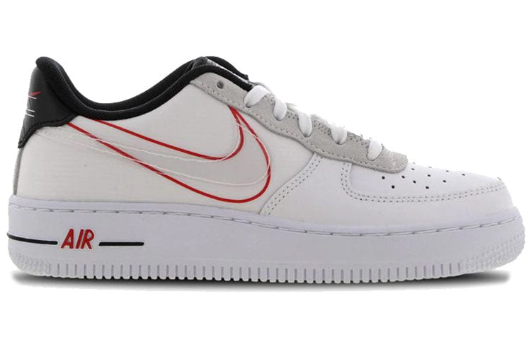 Nike Air Force 1 Low GS 'Script Swoosh' White/Red/Black CK9707-100