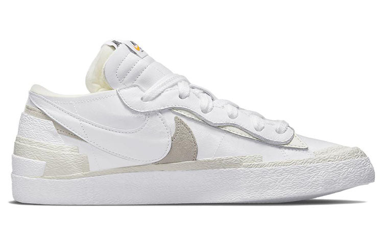 Nike Blazer Low x Sacai White Patent Leather DM6443-100
