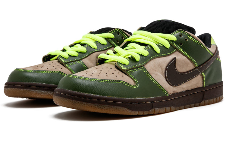 Nike Dunk Low Pro SB Skateboard 'Jedi' Khaki/Baroque Brown-Safari 304292-222