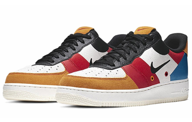 Nike Air Force 1 Low PRM Sail/Black-Imperial Blue-Amber Rise CI0065-101