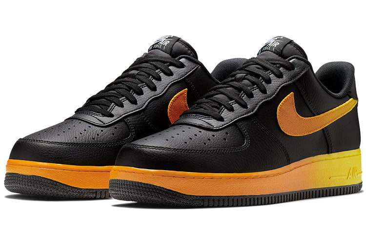 Air Force 1 Low '07 LV8 'Black Orange Peel' Black/Orange Peel-Opti Yellow CJ0524-001