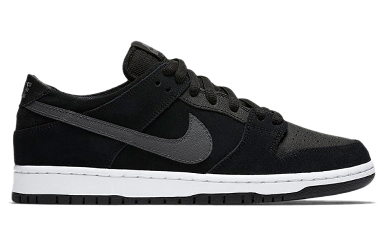 Nike SB Skateboard Dunk Low Premium IW 'Black' Black/Lt Graphite-White 819674-001
