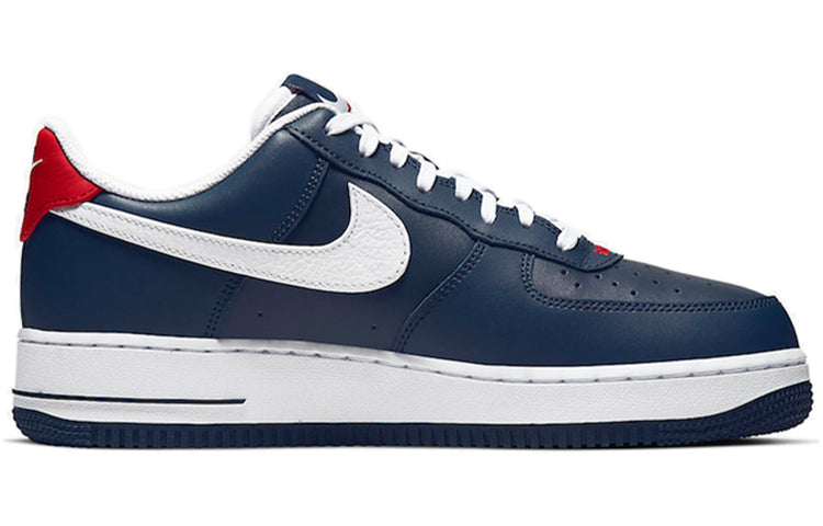 Nike Air Force 1 Low 'USA' Obsidian/White-University Red CJ8731-400
