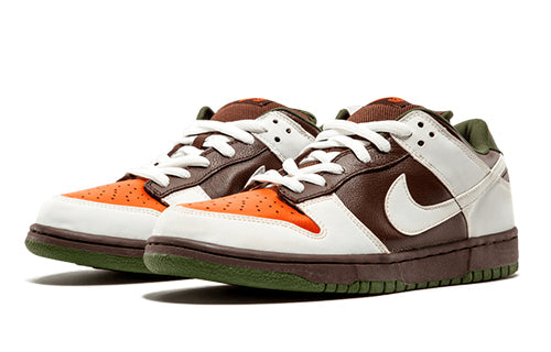 Nike Dunk Low Pro SB Skateboard 'Oompa Loompa' Light Chocolate/White 304292-228