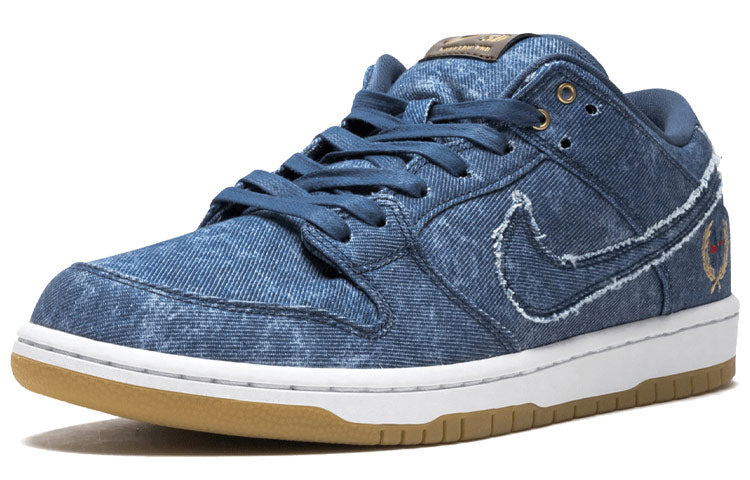Nike SB Skateboard Dunk Low TRD QS Denim - Utility Blue 883232-441
