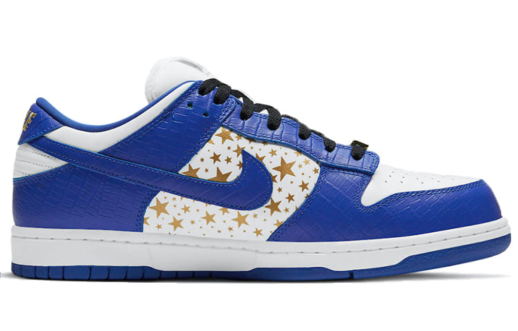Nike SB Skateboard Dunk Low x Supreme Hyper Blue DH3228-100