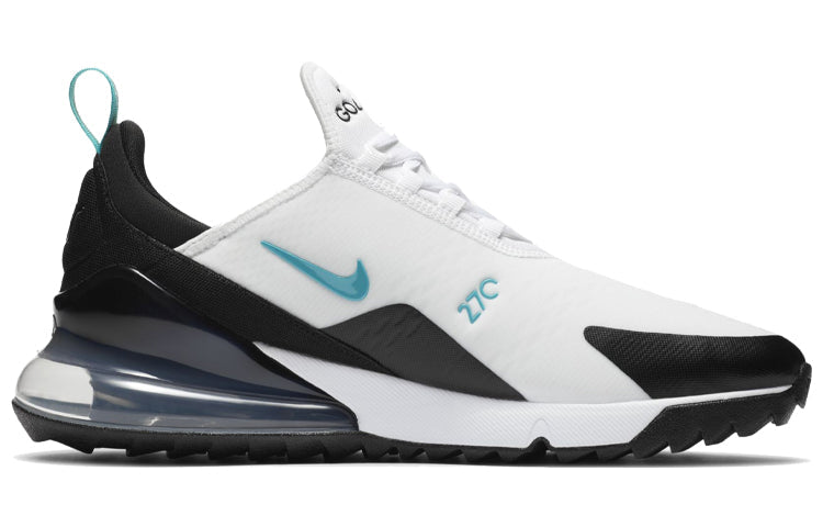 Nike Air Max 270 Golf 'Dusty Cactus' White/Black/Metallic Silver/Dusty Cactus CK6483-100