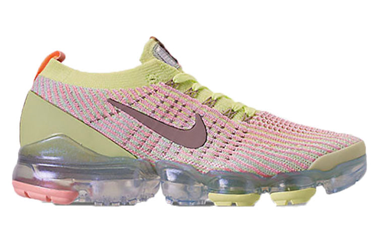 Nike Womens Air VaporMax Flyknit 3 Barely Volt Pink Tint AJ6910-700