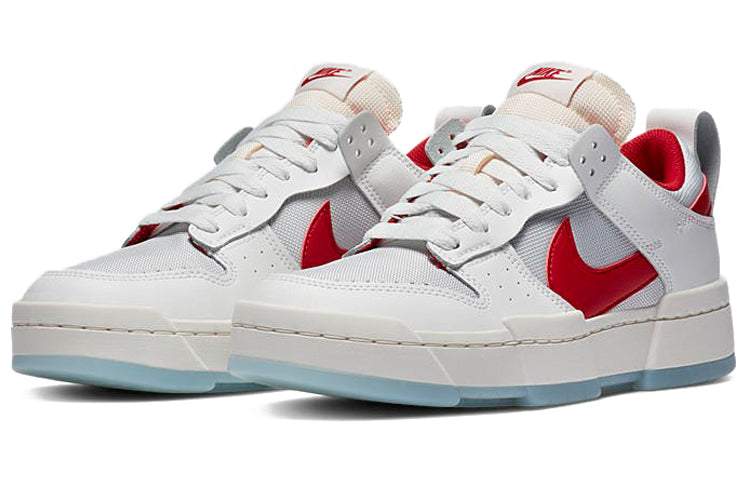 Nike Womens WMNS Dunk Low Disrupt Summit White Gym Red CK6654-101