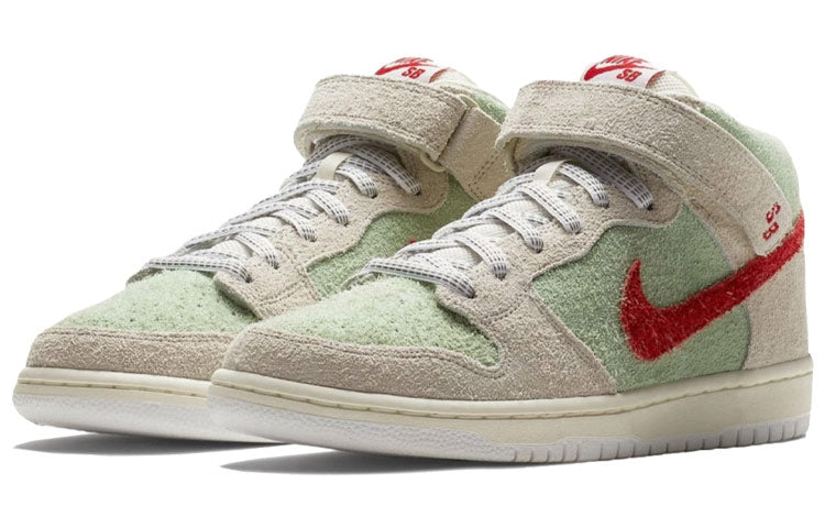 Nike SB Skateboard Dunk Mid Pro QS White Window AQ2207-163