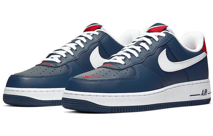 Nike Air Force 1 Low 'USA' Obsidian/White-University Red CJ8731-400