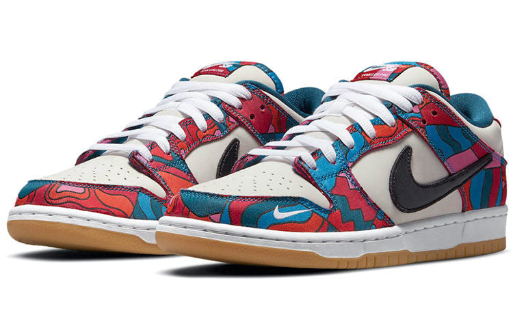 Nike SB Skateboard Parra Dunk Low Pro Abstract Art DH7695-600