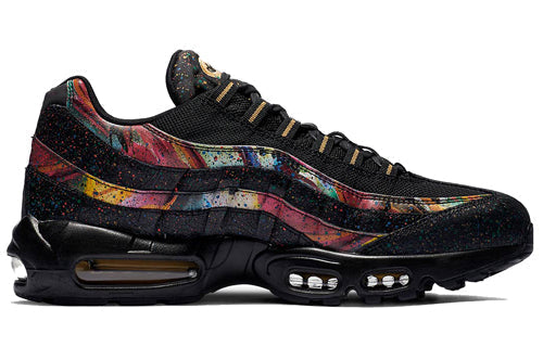 Nike Air Max 95 'Caribana' Black/Metallic Gold-Cobalt Blaze AT6142-001