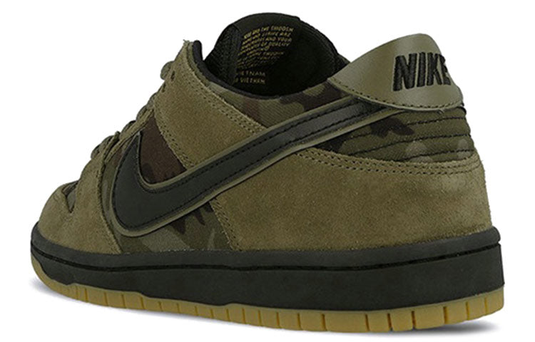 Nike SB Skateboard Zoom Dunk Low Pro Camo 854866-209