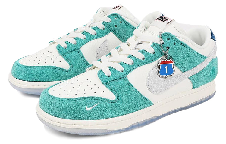 Nike Kasina x Dunk Low 'Road Sign' Sail/White/Neptune Green/Industrial Blue CZ6501-101