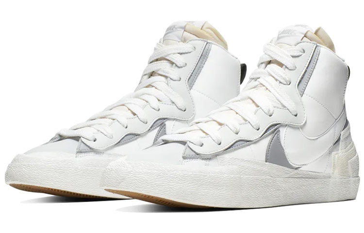 Nike Blazer Mid x Sacai White Wolf Grey BV0072-100