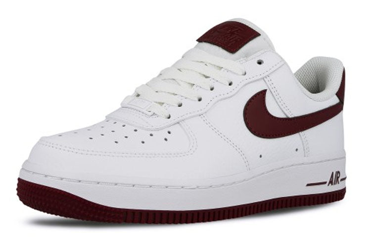 Nike Womens Air Force 1 Low '07 'Bordeaux' White/Bordeaux AH0287-105