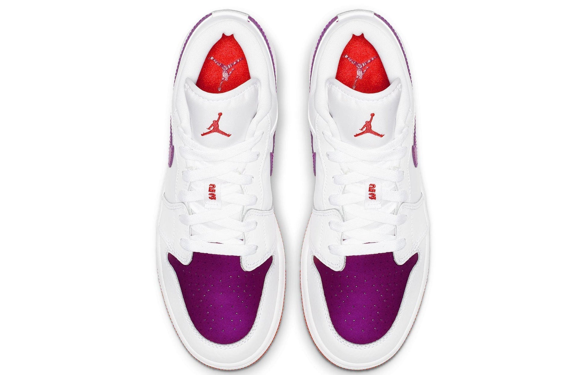 Air Jordan 1 Low GS White Berry 554723-161