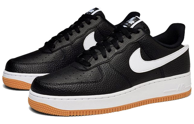Nike Air Force 1 Low 'Gum' Black/Wolf Grey/Gum Medium Brown/White CI0057-002