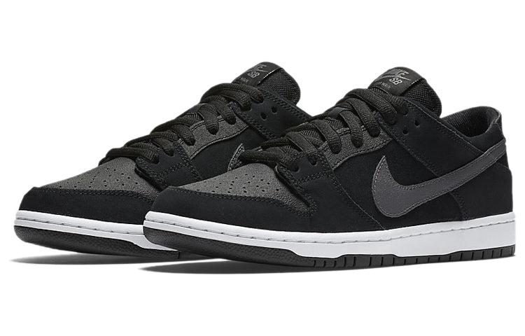 Nike SB Skateboard Dunk Low Premium IW 'Black' Black/Lt Graphite-White 819674-001