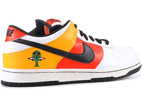 Nike Dunk Low Pro SB Skateboard 'Raygun' Orange Flash/Black-White 304292-802