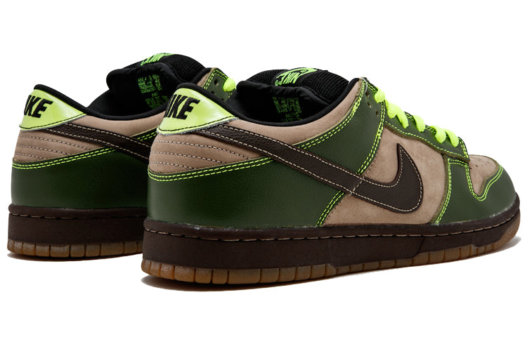 Nike Dunk Low Pro SB Skateboard 'Jedi' Khaki/Baroque Brown-Safari 304292-222