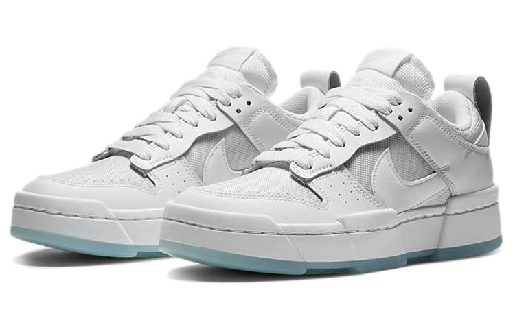 Nike Womens WMNS Dunk Low Disrupt 'Photon Dust' Photon Dust/Summit White/Summit White CK6654-001