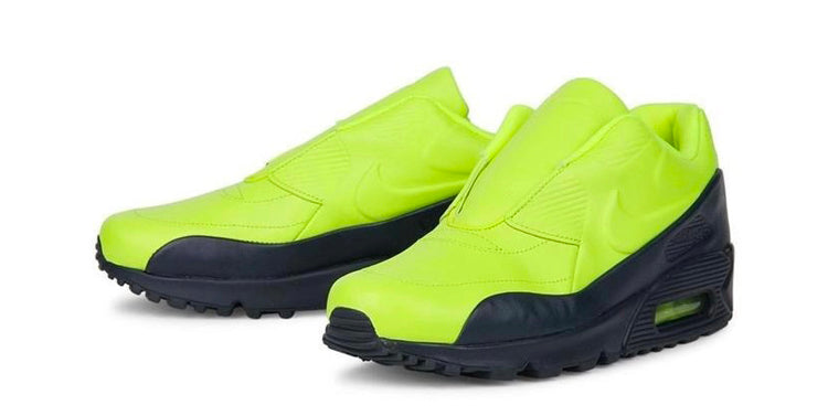 Nike Sacai x Womens WMNS Air Max 90 'Volt Obsidian' Volt/Obsidian/Volt 804550-774