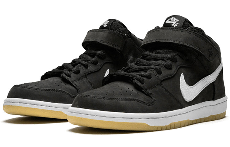 Nike SB Skateboard Dunk Mid Pro ISO Orange Label - Black CD6754-001