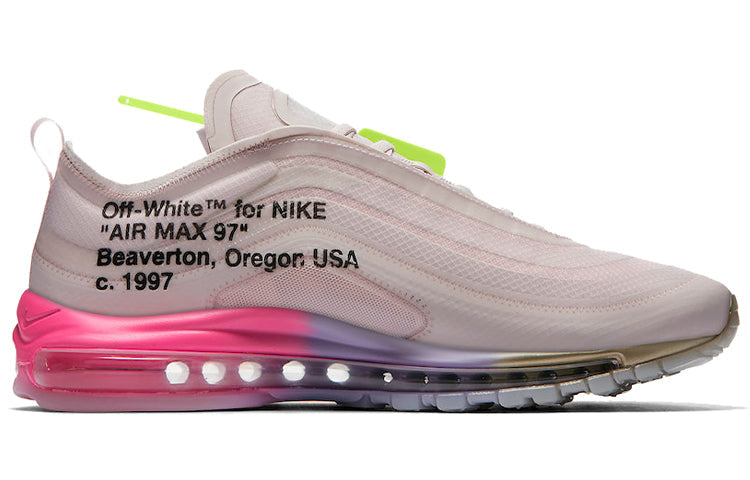Nike Serena Williams x OFF-WHITE x Air Max 97 OG 'Queen' Elemental Rose/Barely Rose-Black-White AJ4585-600