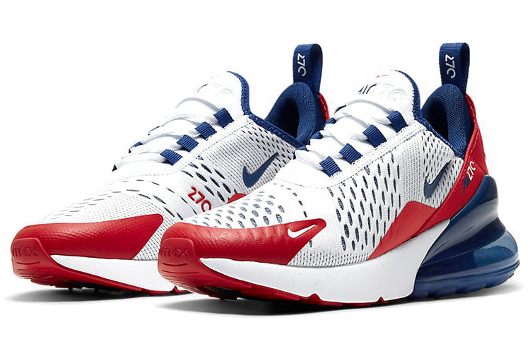 Nike Air Max 270 GS 'USA' White/University Red/Deep Royal CW5855-100