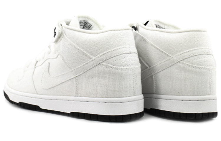 Nike Dunk Mid Pro Sb White/White 314383-111