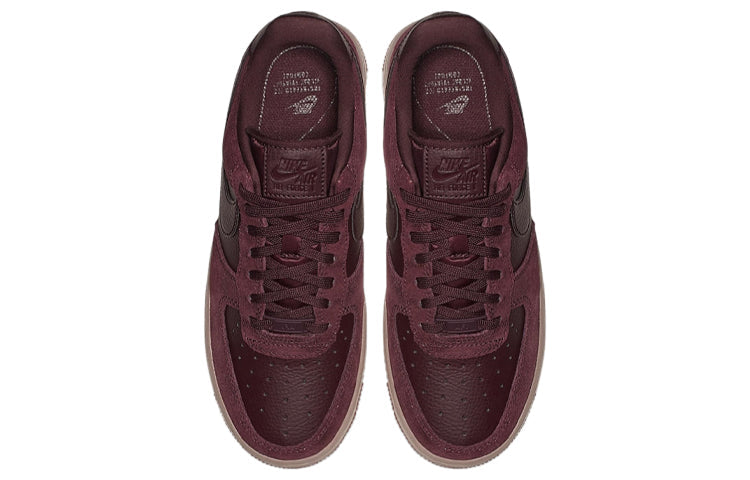 Nike Womens Air Force 1 Low '07 Premium 'Burgundy Crush' Burgundy Crush/Burgundy Crush 616725-603