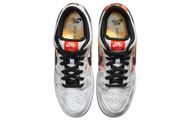 Nike SB Skateboard Dunk Low Pro QS Raygun Tie-Dye - White BQ6832-101