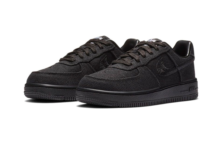 Nike Stussy x Air Force 1 Low PS 'Black' Black/Black/Black DD1578-001