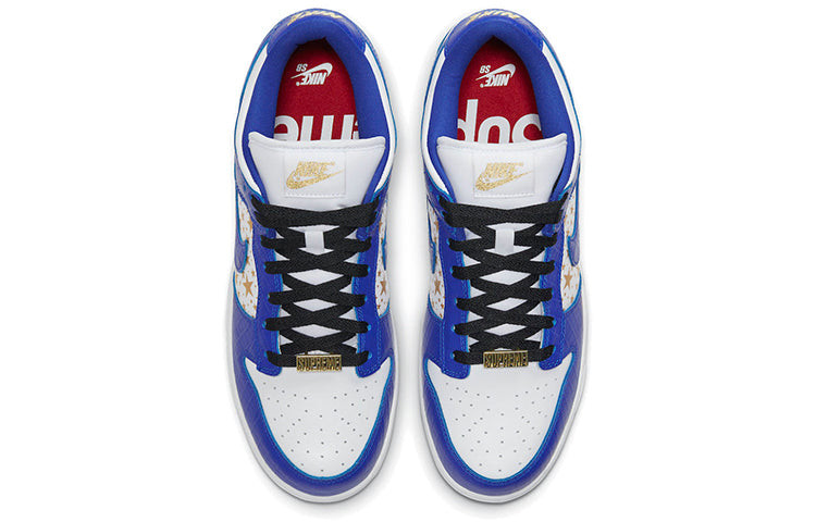 Nike SB Skateboard Dunk Low x Supreme Hyper Blue DH3228-100