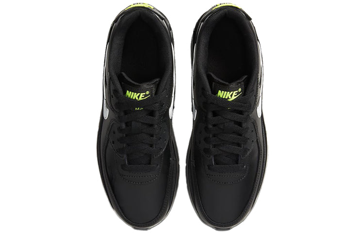 Nike Air Max 90 GS 'Black Volt' Black/Volt/Light Smoke Grey CV9608-001