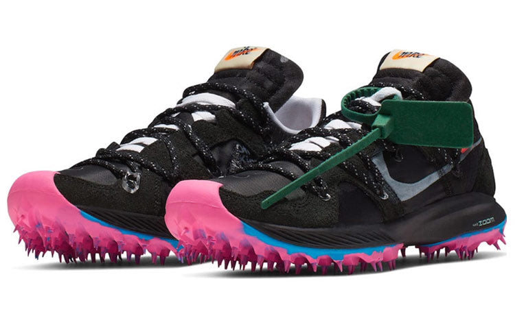 Nike Womens WMNS Zoom Terra Kiger 5 OW Off-White - Black Pink Blast CD8179-001