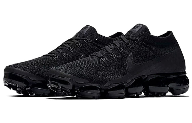 Nike Womens Air Vapormax Flyknit Triple Black 2.0 849557-011