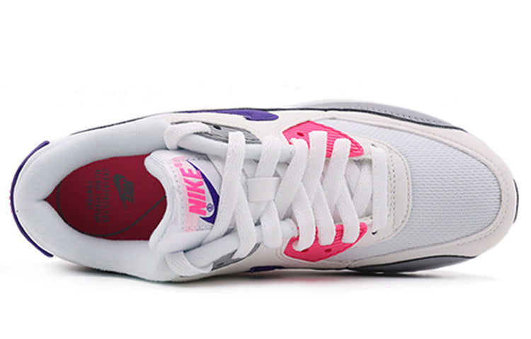 Nike Womens Air Max 90 White Court Purple 325213-136