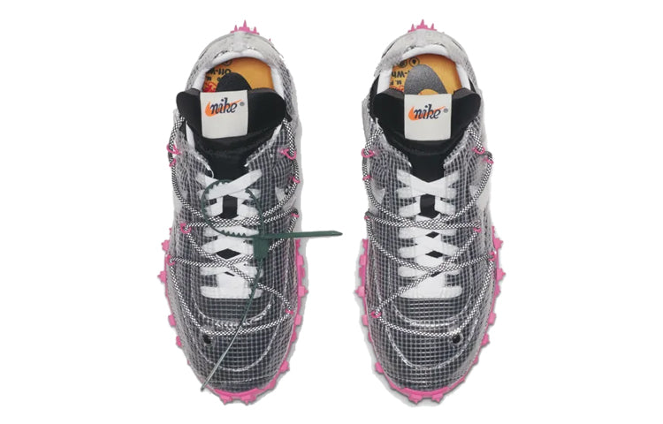 Nike Womens WMNS Waffle Racer SP Off-White - Black Fuchsia CD8180-001