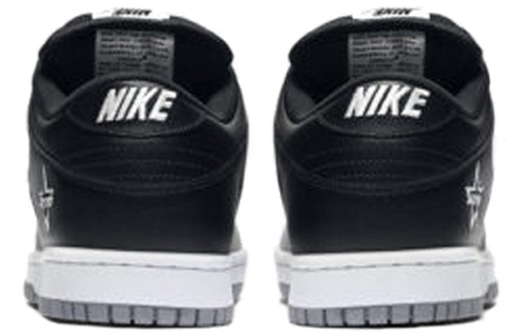 Nike SB Skateboard Dunk Low Supreme - Black Silver CK3480-001